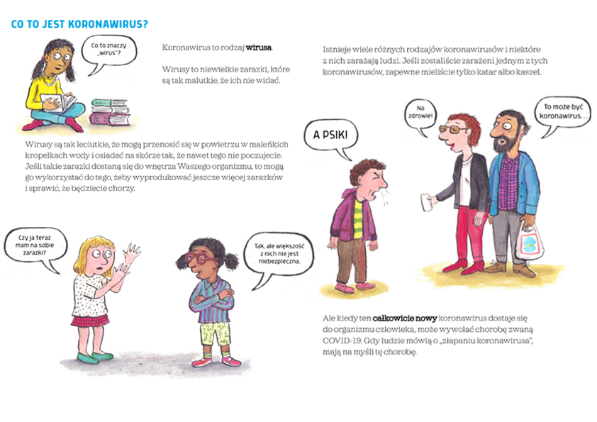 Książka o koronawirusie