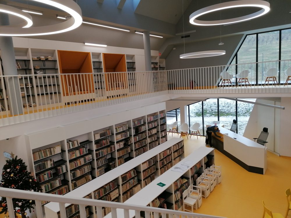 Biblioteka w Przysietnicy wnętrze