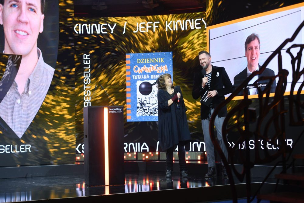Jeff Kinney bestsellry Empiku 2020