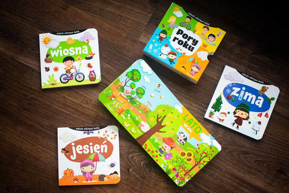 box maluch odkrywa swiat pory roku