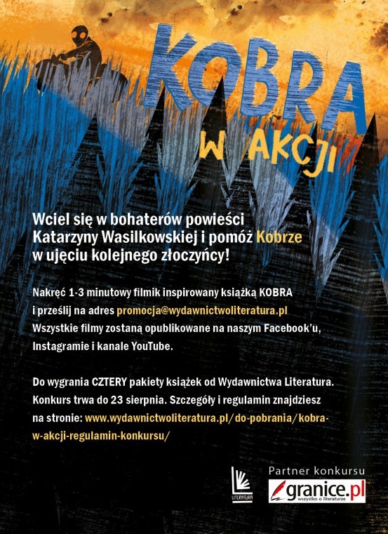 News - Pakiety ksi��ek m�odzie�owych za... kr�tki filmik! Rusza konkurs „Kobra w akcji