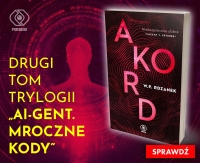 News - Drugi tom trylogii &amp;#8222;AI-gent. Mroczne kody". &amp;#8222;Akord" W.P. Rdzanka