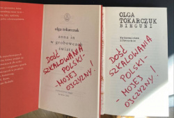 News bbb - W padzierniku bdzie licytacja &quot;okaleczonych&quot; ksiek Olgi Tokarczuk