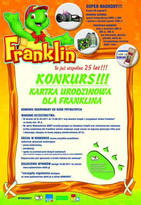 News - Konkursy dla mionikw Franklina!