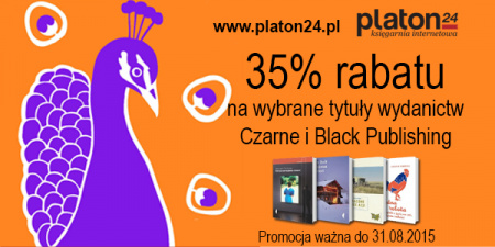 News - 35% rabatu na wybrane tytuy Wydawnictwa Czarne w ksigarni www.platon24.pl do koca sierpnia