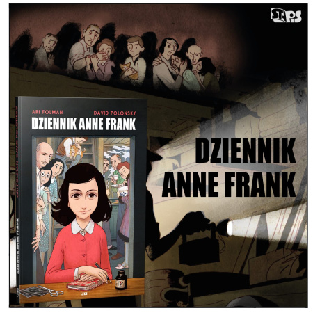 News - Dziennik Anne Frank w formie komiksu ju wkrtce w Polsce! 