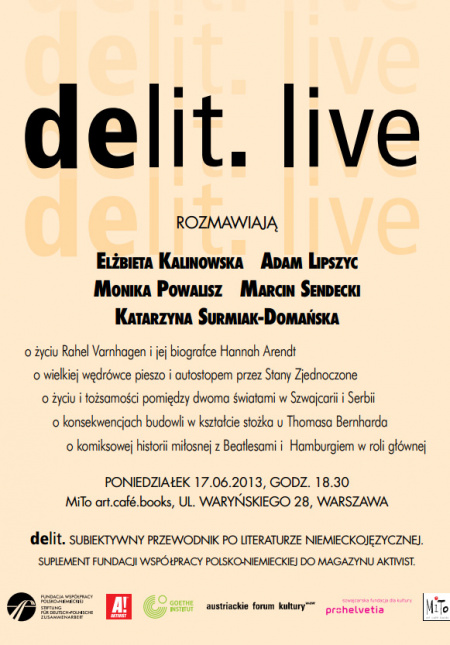 News - 17 VI: delit. live w Warszawie