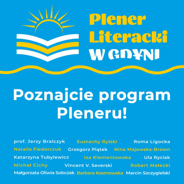 News - Morze i literatura. Rusza Plener Literacki w Gdyni 2021!