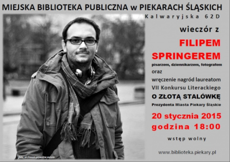 News - 20 I: Filip Springer w Piekarach lskich