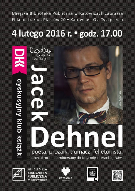 News - 4 II: Jacek Dehnel w Katowicach