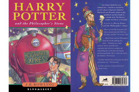 News - Jeden egzemplarz „Harry'ego Pottera i Kamienia Filozoficznego