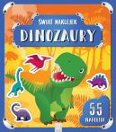 Okładka ksiązki - Świat naklejek. Dinozaury