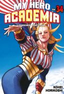 Okadka - MY HERO ACADEMIA- AKADEMIA BOHATERW: TOM 34