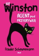 Okadka ksizki - Kot Winston. Agent pod przykrywk