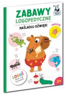 Okładka - Zabawy logopedyczne. Loguś bawi się słowami. Naśladuj dźwięki. Kapitan Nauka