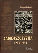 Okadka ksizki - Zamojszczyzna 1918-1943