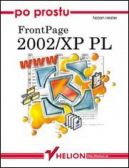 Okadka ksizki - Po prostu FrontPage 2002/XP PL