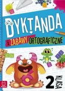 Okadka ksizki - Dyktanda i zabawy ortograficzne kl. 2