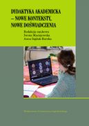 Okadka ksizki - Dydaktyka akademicka  nowe konteksty, nowe dowiadczenia