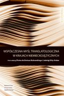 Okadka ksizki - Wspczesna myl translatologiczna w krajach niemieckojzycznych