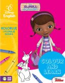 Okadka ksizki - Colour and learn! Dosia. Koloruj i poznaj sowa. Disney English