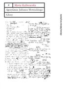 Ok�adka - Agezylausz Juliusza S�owackiego. Glosy