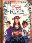 Okadka ksizki - ledztwa Enoli Holmes. Czarny powz. Tom 7