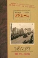 Okadka ksizki - Ksiga listw PRL-u. Cz pierwsza 1951-1956
