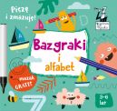 Okadka ksizki - Kapitan Nauka. Bazgraki i alfabet (3-6 lat)