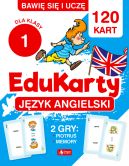 Okadka - EduKarty. Jzyk angielski dla kl. 1