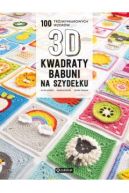 Okadka ksiki - Kwadraty babuni na szydeku. 100 trjwymiarowych wzorw 