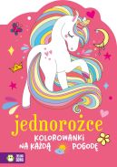 Okadka ksizki - Kolorowanki na kad pogod. Jednoroce