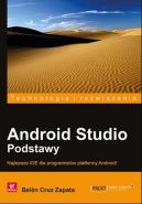 Okładka ksiązki - Android Studio. Podręcznik użytkownika
