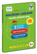 Okadka - EDUseria. Mnoenie i dzielenie. Teczka edukacyjna. Kapitan Nauka