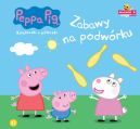 Okadka ksizki - winka Peppa. Ksieczki z peczki. Tom 37. Zabawy na podwrku