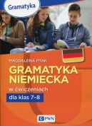 Okadka - Gramatyka niemiecka w wicz.dla klas 7-8