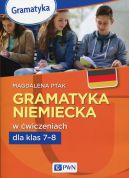 Okadka ksiki - Gramatyka niemiecka w wicz.dla klas 7-8