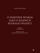 Okładka - O państwie ruskim albo o rządach ruskiego władcy