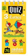 Ok�adka ksi�zki - Quiz 3-latka. 76 zada� obrazkowych
