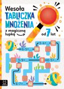Okadka - Wesoa tabliczka mnoenia z magiczn lupk od 7 lat