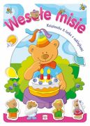 Okadka - Wesoe misie. Ksieczka 2-latka z naklejkami