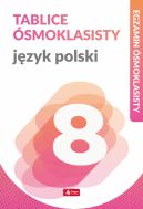 Okadka ksizki - Tablice smoklasisty. Jzyk polski