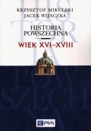 Okadka ksizki - Historia powszechna Wiek XVI-XVIII