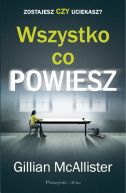 Okadka ksizki - Wszystko co powiesz