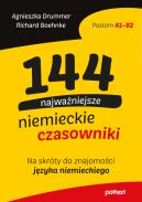 Okładka - 144 najważniejsze niemieckie czasowniki. Na skróty do znajomości niemieckiego