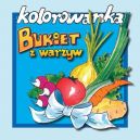 Okadka ksizki - Bukiet z warzyw. Kolorowanka