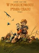 Okładka - W poszukiwaniu Ptaka Czasu. Omegon. Tom 8
