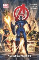 Okadka ksizki - Avengers.  wiat Avengers