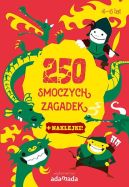 Okadka ksiki - 250 smoczych zagadek