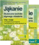 Okładka - Jąkanie. Skuteczne techniki płynnego mówienia. TPM i TDSM w Zmodyfikowanym Programie Psychofizjologicznej Terapii Jąkających się. Część 1 i 2